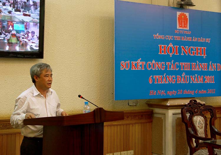 Phó Tổng cục trưởng phát biểu 1