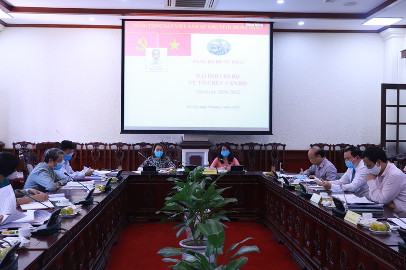 Tổ chức thành công Đại hội Chi bộ Vụ Tổ chức cán bộ nhiệm kỳ 2020-2022