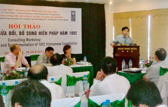 Consulting workshop on studies, amendment and supplementation for the 1992 Constitution