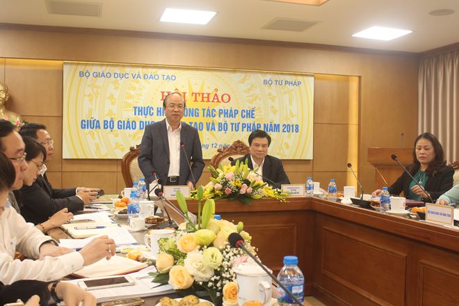 Bộ Giáo dục và Đào tạo - Bộ Tư pháp phối hợp ngày càng thực chất