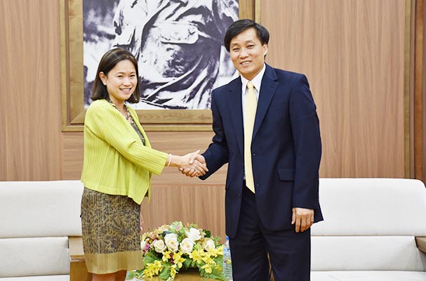 Thứ trưởng Nguyễn Khánh Ngọc tiếp xã giao Giám đốc khu vực Châu Á – Thái Bình Dương của UNWOMEN