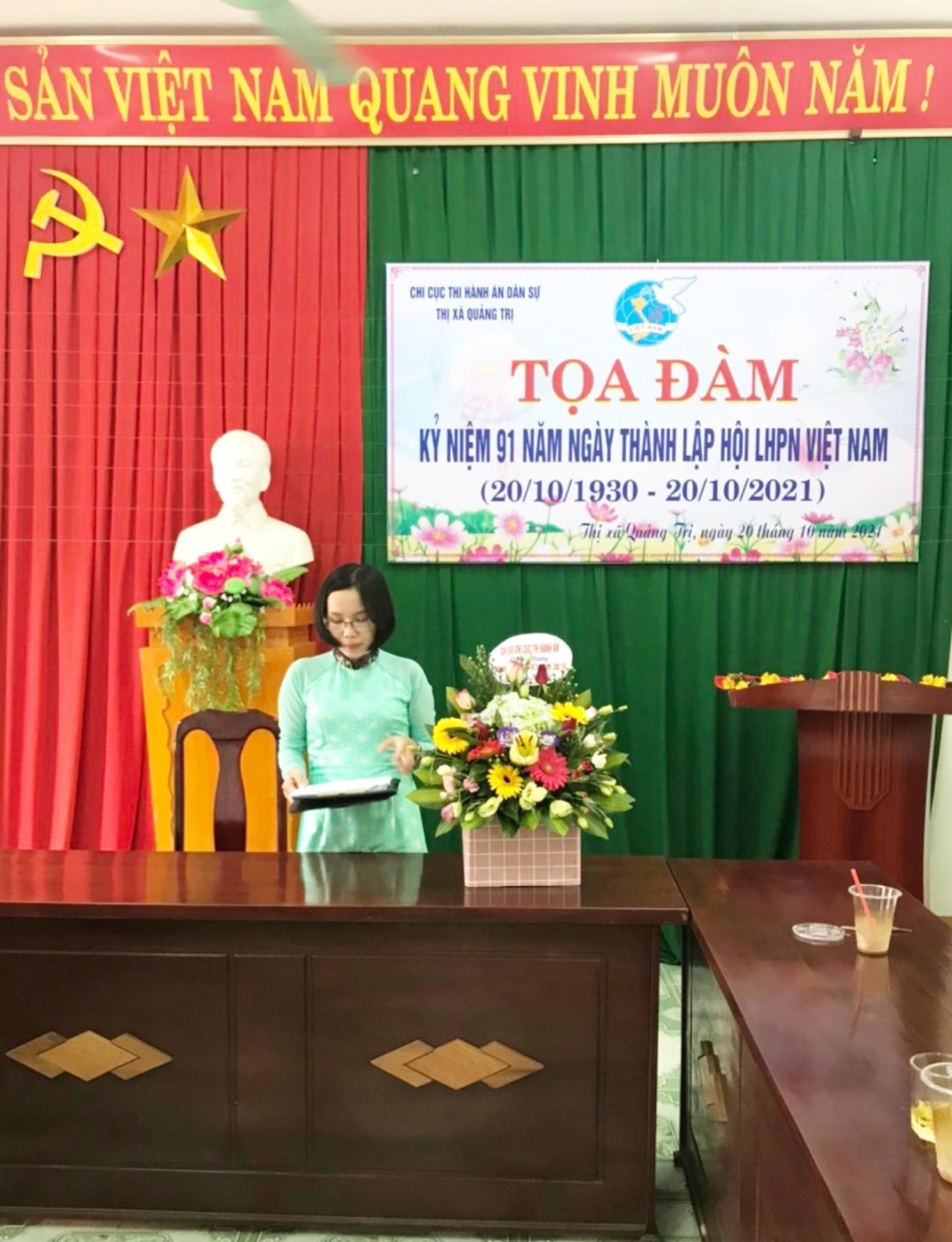 NỮ CÁN BỘ TẬN TỤY, TRÁCH NHIỆM, NHIỆT TÌNH