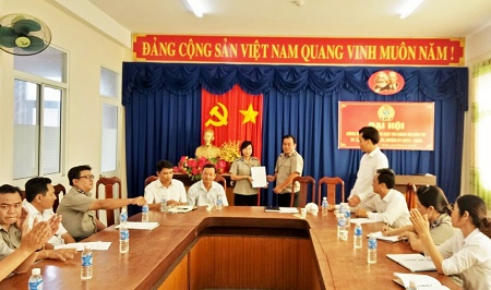 BỔ NHIỆM LÃNH ĐẠO CHI CỤC THI HÀNH ÁN DÂN SỰ THÀNH PHỐ CÀ MAU