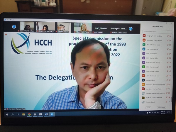 Đoàn công tác của Ủy ban con nuôi quốc tế I-ta-li-a đến thăm và làm việc về công tác con nuôi quốc tế tại Việt Nam