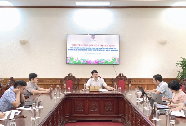 Ảnh đại diện Xây dựng nền tảng hỗ trợ kiểm soát thủ tục hành chính trên môi trường số