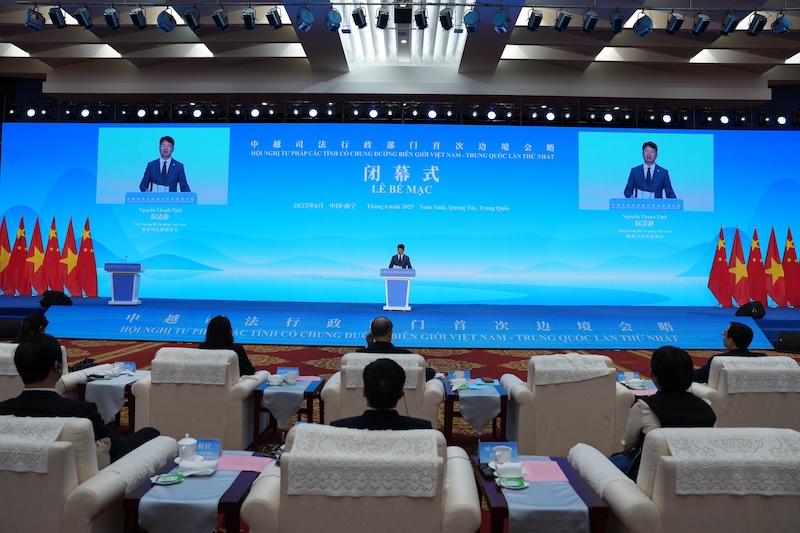 Mở ra những cơ hội hợp tác tư pháp mới từ hội nghị tư pháp đường biên Việt- Trung lần thứ nhất