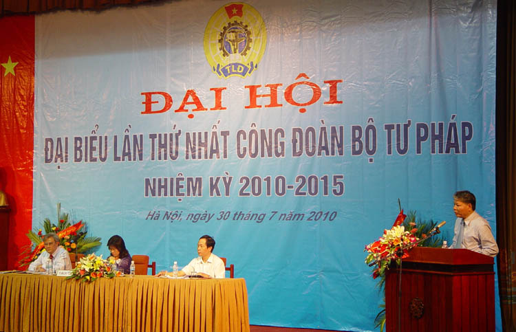 Bộ trưởng phát biểu tại Đại hội