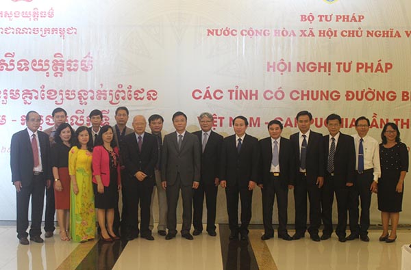 Động lực mới cho sự tăng cường hợp tác giữa hai ngành Tư pháp Việt Nam - Campuchia