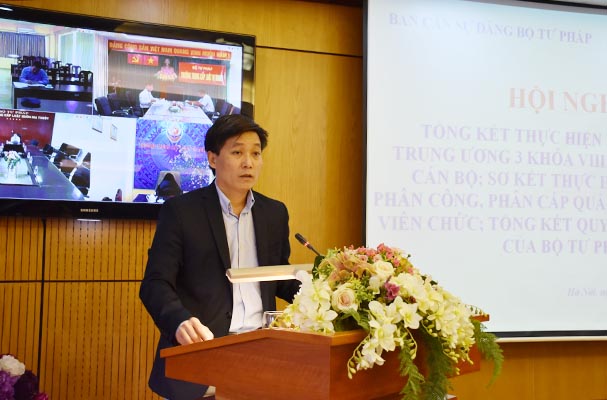 Xây dựng đội ngũ cán bộ tư pháp xứng tầm trong thời kỳ mới