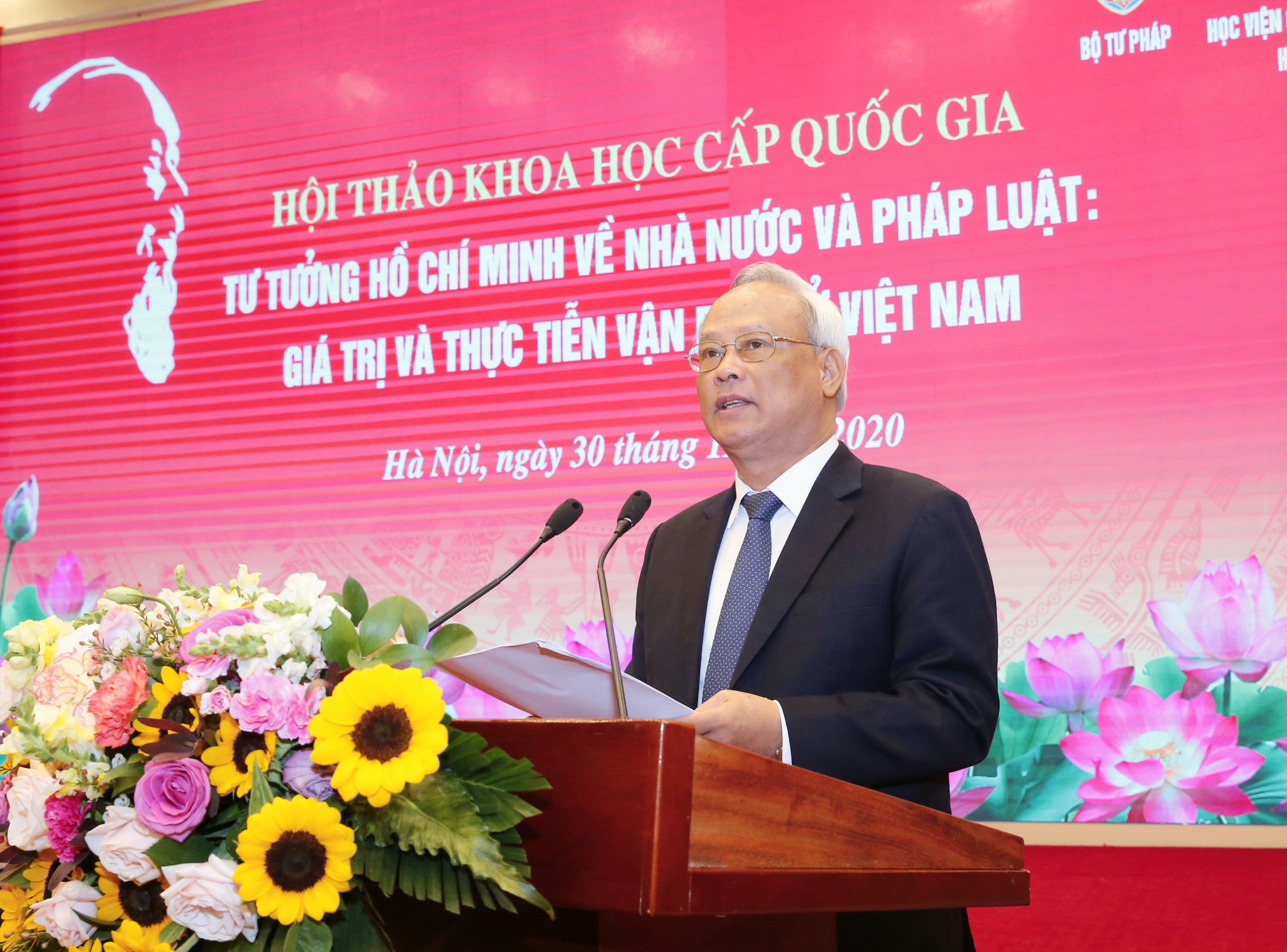 Hội thảo khoa học cấp quốc gia tư tưởng Hồ Chí Minh về Nhà nước và pháp luật