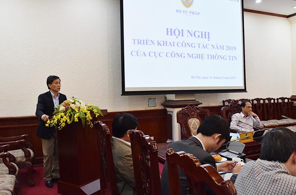 Cục Công nghệ thông tin triển khai công tác năm 2019