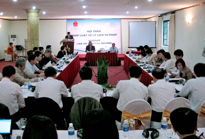 The Seminar on criminal record Law