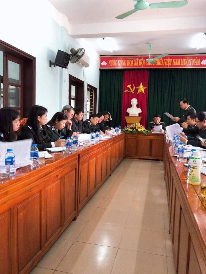 CỤC TRƯỞNG CỤC THI HÀNH ÁN DÂN SỰ TỈNH LÀM VIỆC VỚI CHI CỤC THI HÀNH ÁN DÂN SỰ THÀNH PHỐ THANH HÓA.