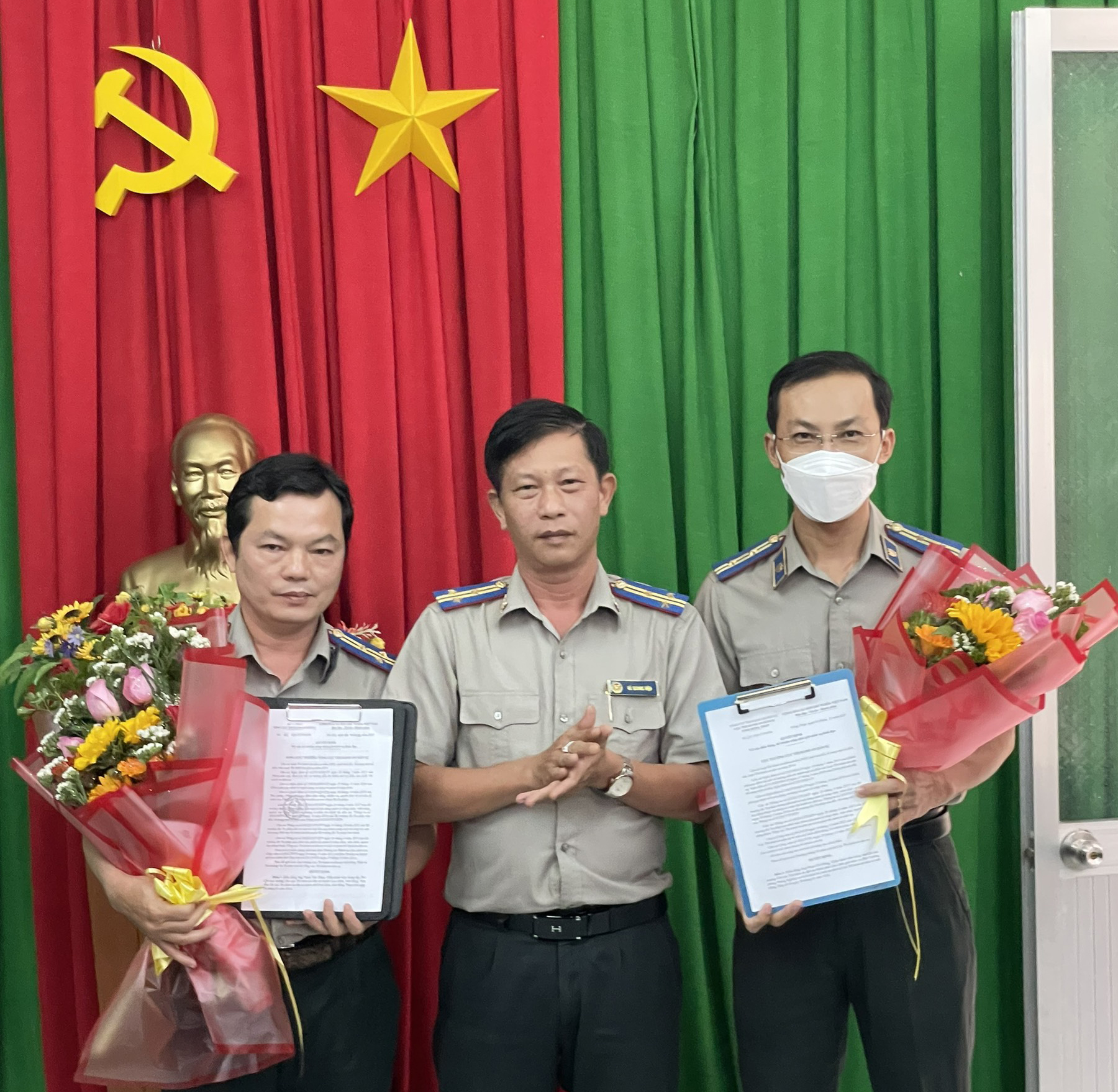 Cục Thi hành án dân sự tỉnh Đồng Tháp tổ chức Lễ trao quyết định điều động, bổ nhiệm công chức lãnh đạo Chi cục