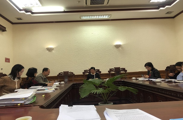 Bộ Tư pháp tổ chức thẩm định dự thảo Thông tư quy định tiêu chuẩn, điều kiện thi hoặc xét thăng hạng; nội dung, hình thức và việc xác định người trúng tuyển trong kỳ xét thăng hạng chức danh nghề nghiệp viên chức trợ giúp viên pháp lý