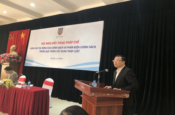 Hội nghị đối thoại pháp chế với chủ đề “Đánh giá tác động của chính sách và phản biện chính sách trong xây dựng pháp luật”