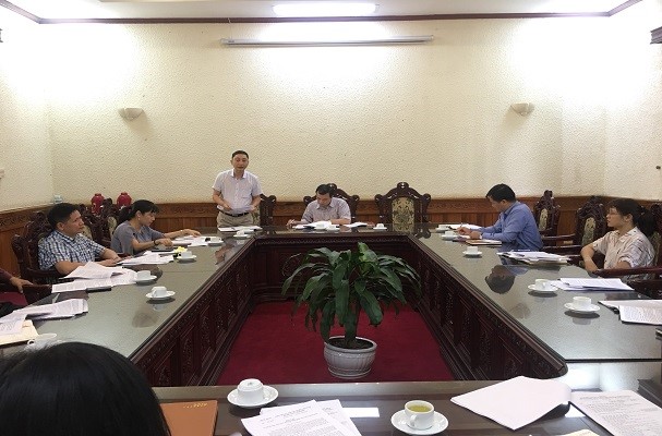 Họp góp ý dự thảo Báo cáo sơ kết 05 năm triển khai thi hành Hiến pháp năm 2013 (2014-2019)