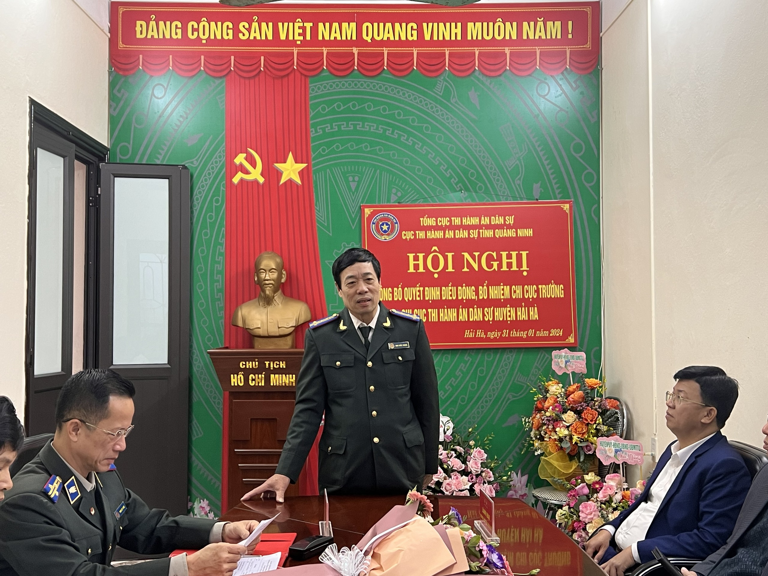 Điều động, bổ nhiệm Chi cục trưởng Chi cục Thi hành án dân sự