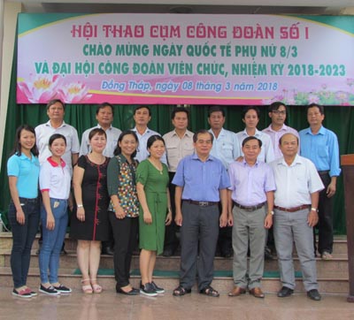 Cụm Công đoàn số 01 tổ chức các hoạt động kỷ niệm ngày Quốc tế Phụ nữ 8/3