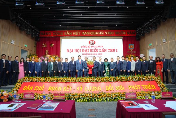 Ảnh đại diện Ra mắt Ban Chấp hành Đảng bộ Bộ Tư pháp nhiệm kỳ 2025 - 2030