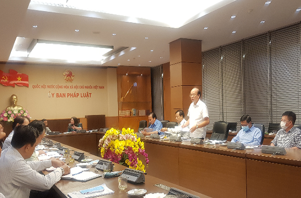 Thẩm tra sơ bộ tình hình thực hiện Nghị quyết số 718/NQ-UBTVQH13 triển khai thi hành Hiến pháp và Nghị quyết số 67/2013/QH13 về tăng cường công tác triển khai thi hành luật, pháp lệnh và ban hành văn bản quy định chi tiết