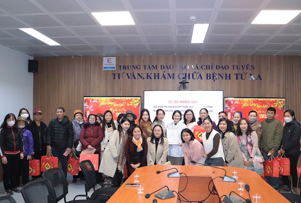 Ảnh đại diện Cục Kiểm tra văn bản QPPL: Tổ chức Chương trình trao tặng quà "Tết Yêu thương 2024" tại Bệnh viện E