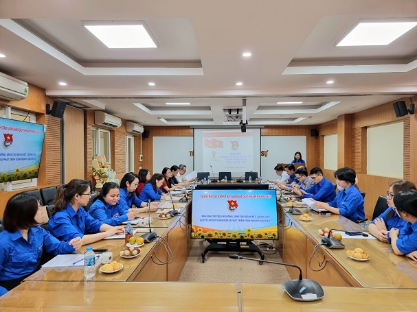Ảnh đại diện Chi đoàn Cục Kiểm tra VBQPPL tổ chức thành công Đại hội nhiệm kỳ 2024 - 2027