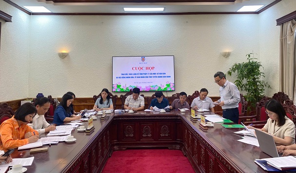 Ảnh đại diện Tiếp tục nâng cao chất lượng văn bản do HĐND và UBND tỉnh Tuyên Quang ban hành