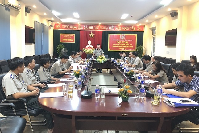 HỘI NGHỊ TỔNG KẾT CÔNG TÁC THI ĐUA KHEN THƯỞNG NĂM 2019 CỤM THI ĐUA SỐ 2 CỤC THADS TỈNH THANH HÓA