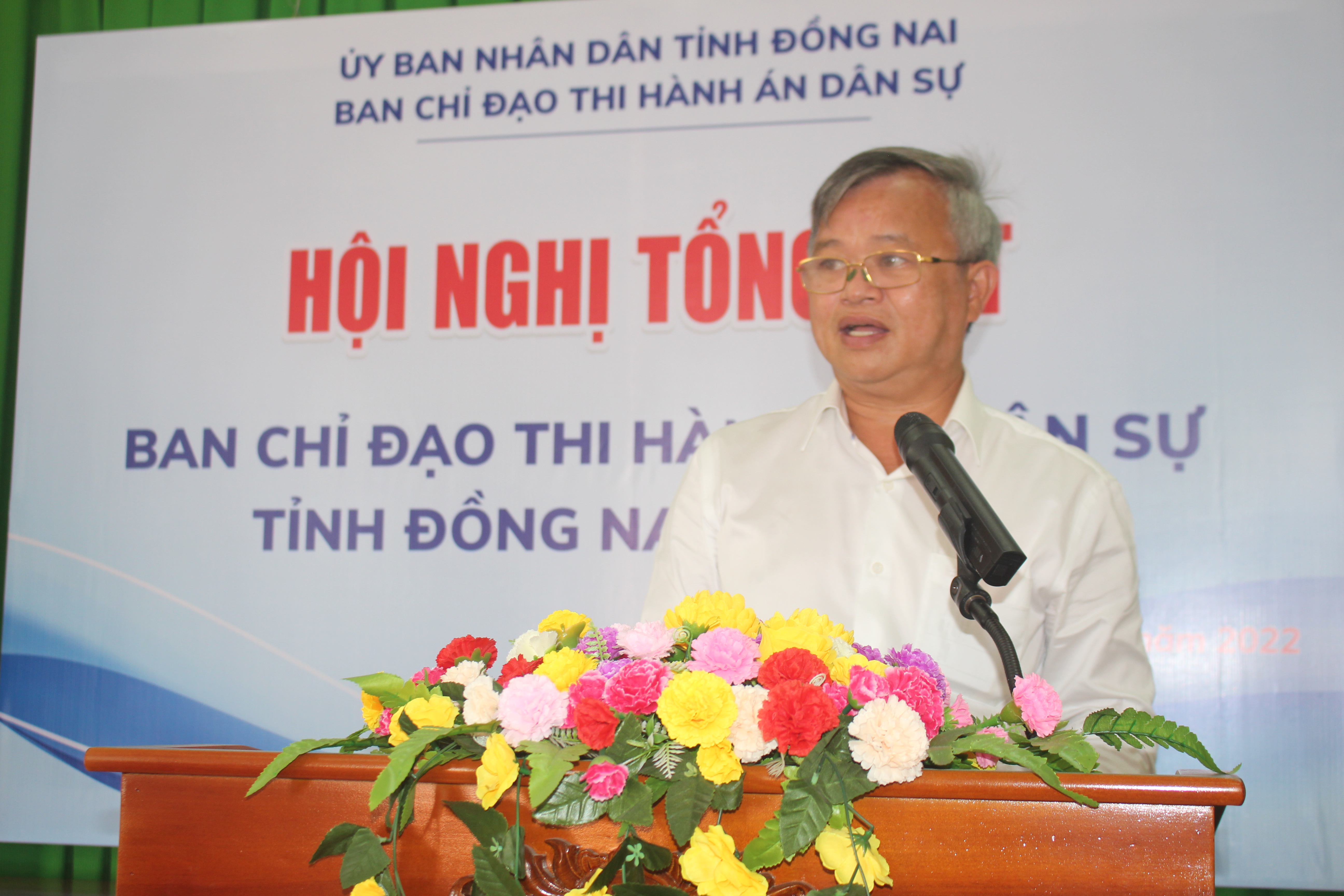 Ban Chỉ đạo Thị hành án dân sự (THADS) tỉnh tổ chức hội nghị Tổng kết công tác tác năm 2021 và  phương hướng, nhiệm vụ năm 2022