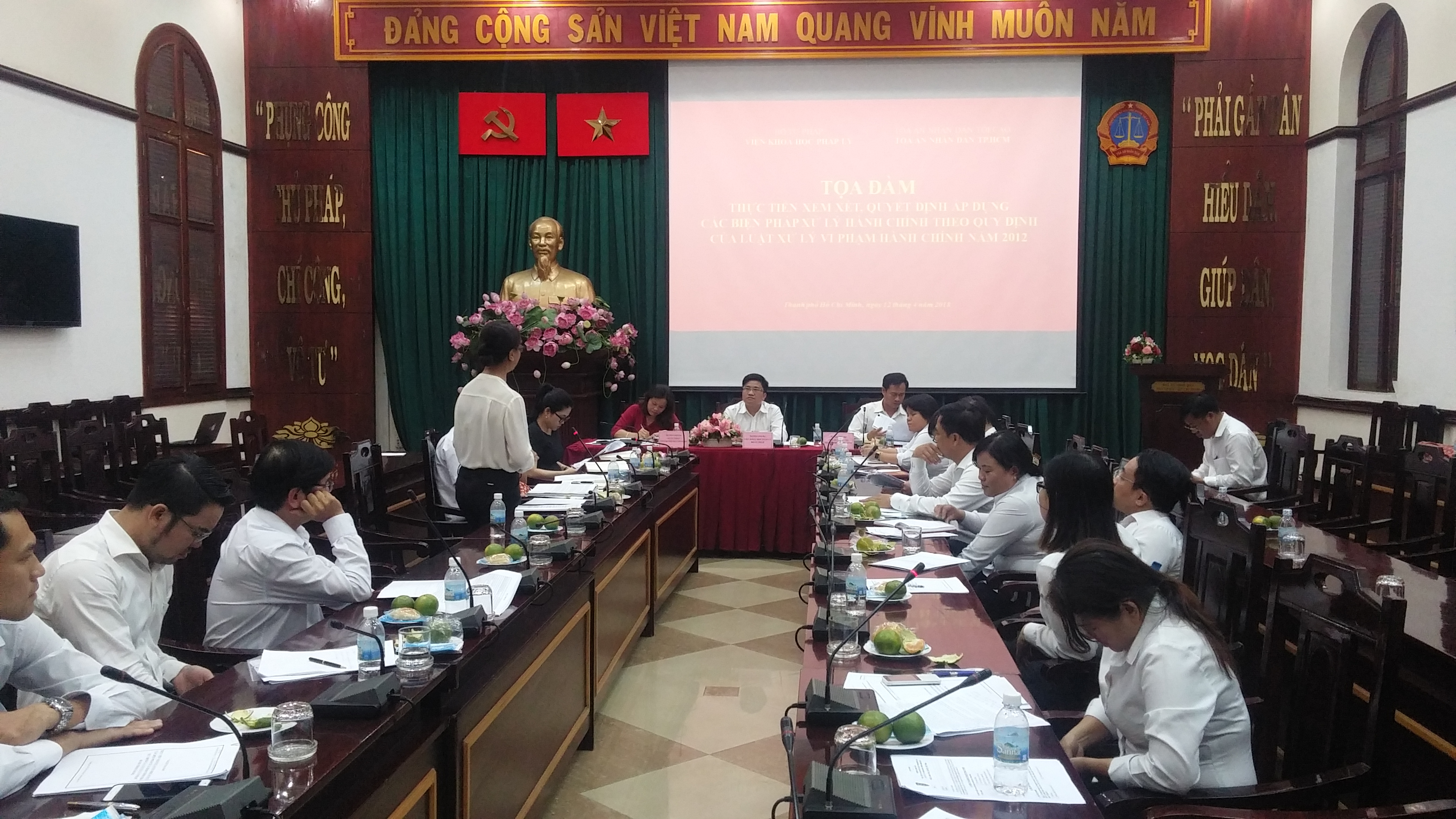 Khảo sát thực tiễn thi hành Luật xử lý vi phạm hành chính trong năm 2018