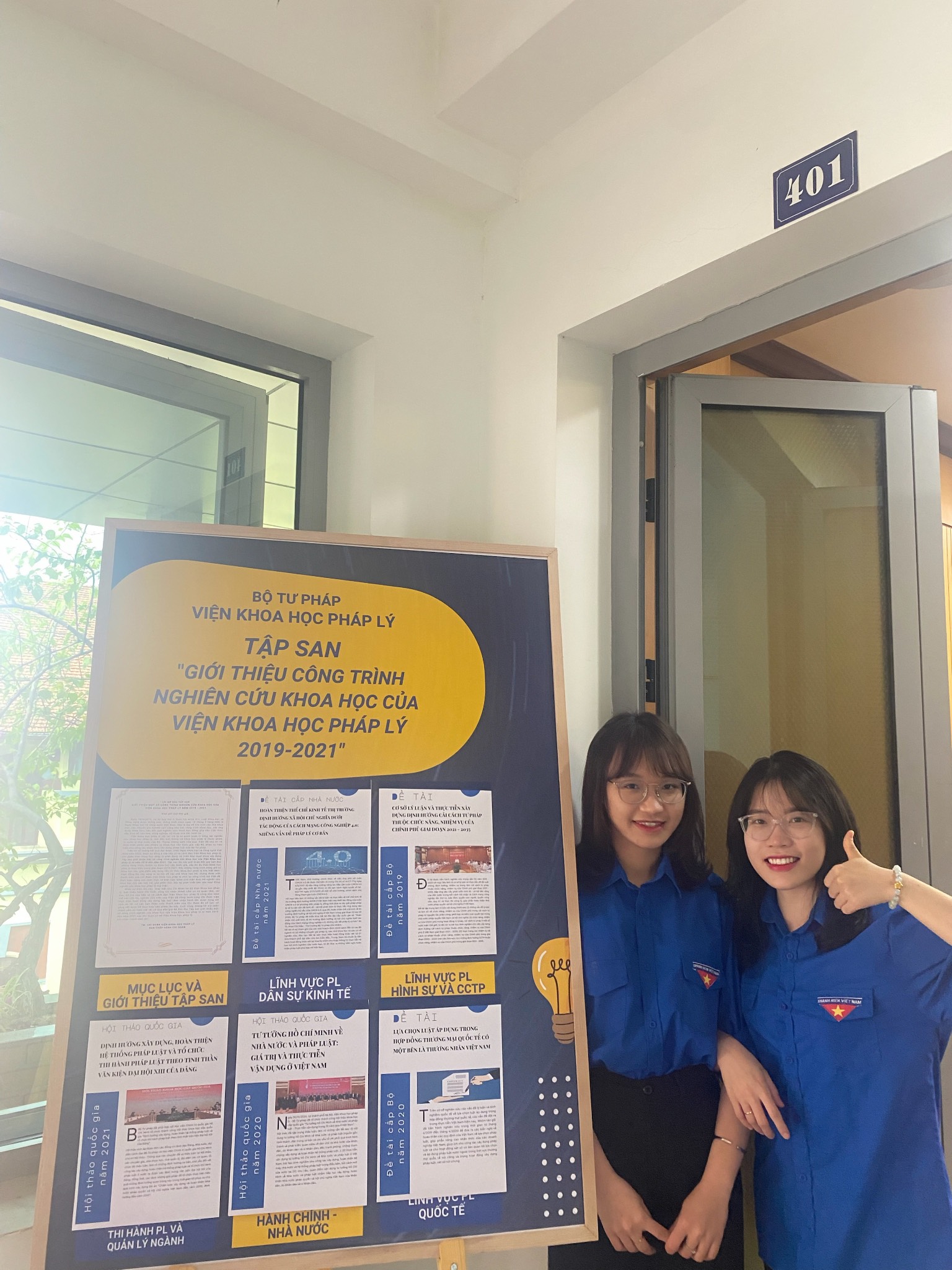 Chi đoàn cơ sở Viện Khoa học pháp lý: Lan tỏa đam mê nghiên cứu khoa học tới các đoàn viên thanh niên