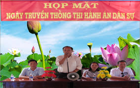 Chào mừng Ngày truyền thống Thi hành án dân sự 19/7/2015
