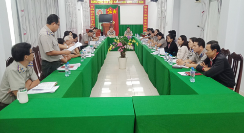 Chi bộ Cục Thi hành án dân sự tổ chức Hội nghị kiểm điểm, đánh giá, xếp loại chất lượng chi bộ, đảng viên năm 2020