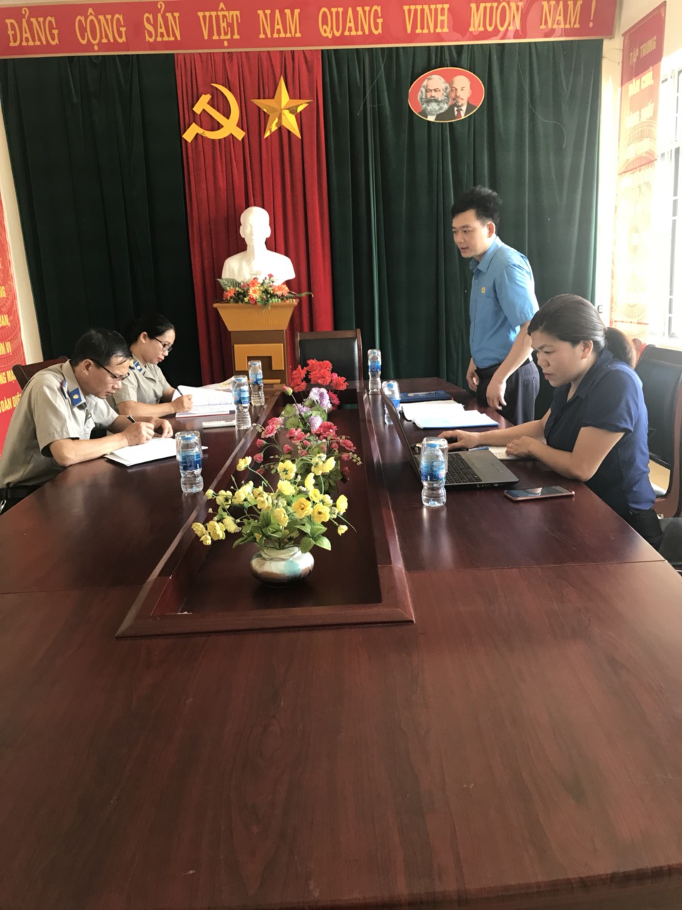 BA CHẼ - KIỂM TRA CÔNG TÁC CÔNG ĐOÀN