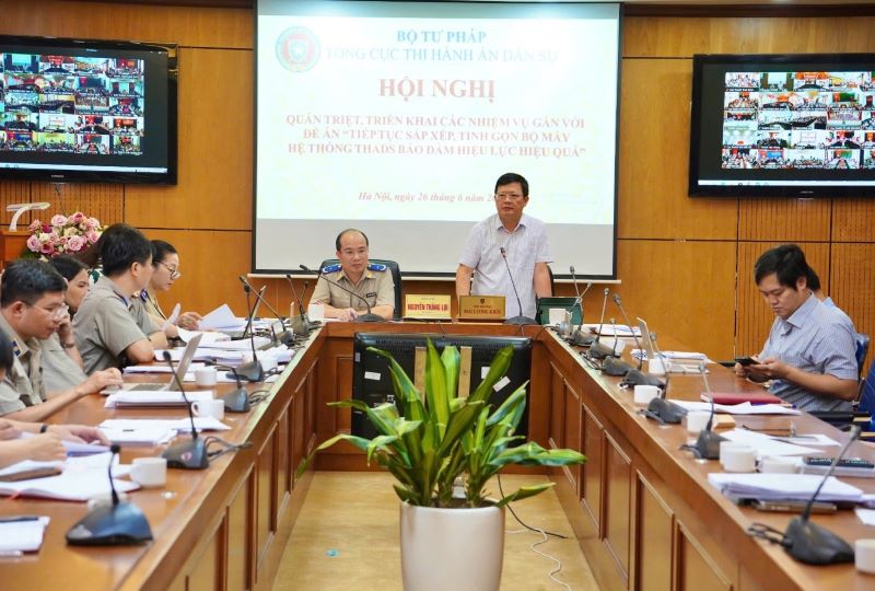 Cục Quản lý Thi hành án dân sự chính thức đi vào hoạt động từ ngày 1/7/2025: Cụ thể hóa chủ trương tinh gọn tổ chức bộ máy