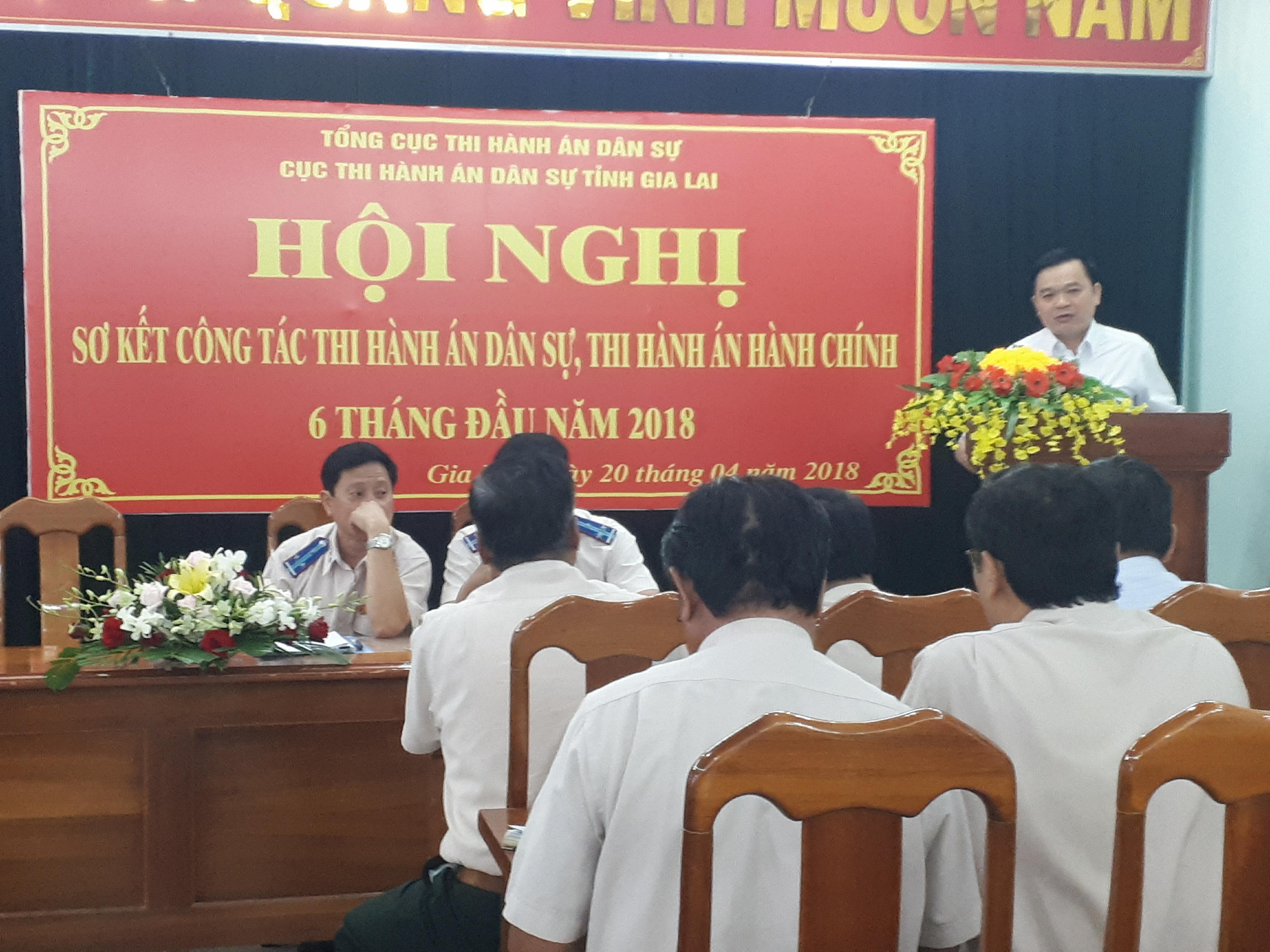 Đ/c Đào Trọng Giáp - Cục trưởng kết luận Hội nghị