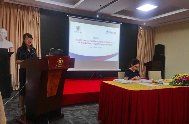 Hoàn thiện kết quả hệ thống hóa văn bản quy phạm pháp luật kỳ 2014-2018 (kỳ thứ 02) của Bộ Tư pháp