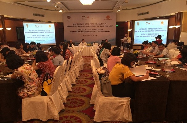Tập huấn về Đánh giá tác động chính sách trong xây dựng pháp luật