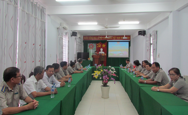 Cục Thi hành án dân sự tỉnh Đồng Tháp tổ chức lễ công bố và trao quyết định điều động, bổ nhiệm chức vụ lãnh đạo cấp huyện