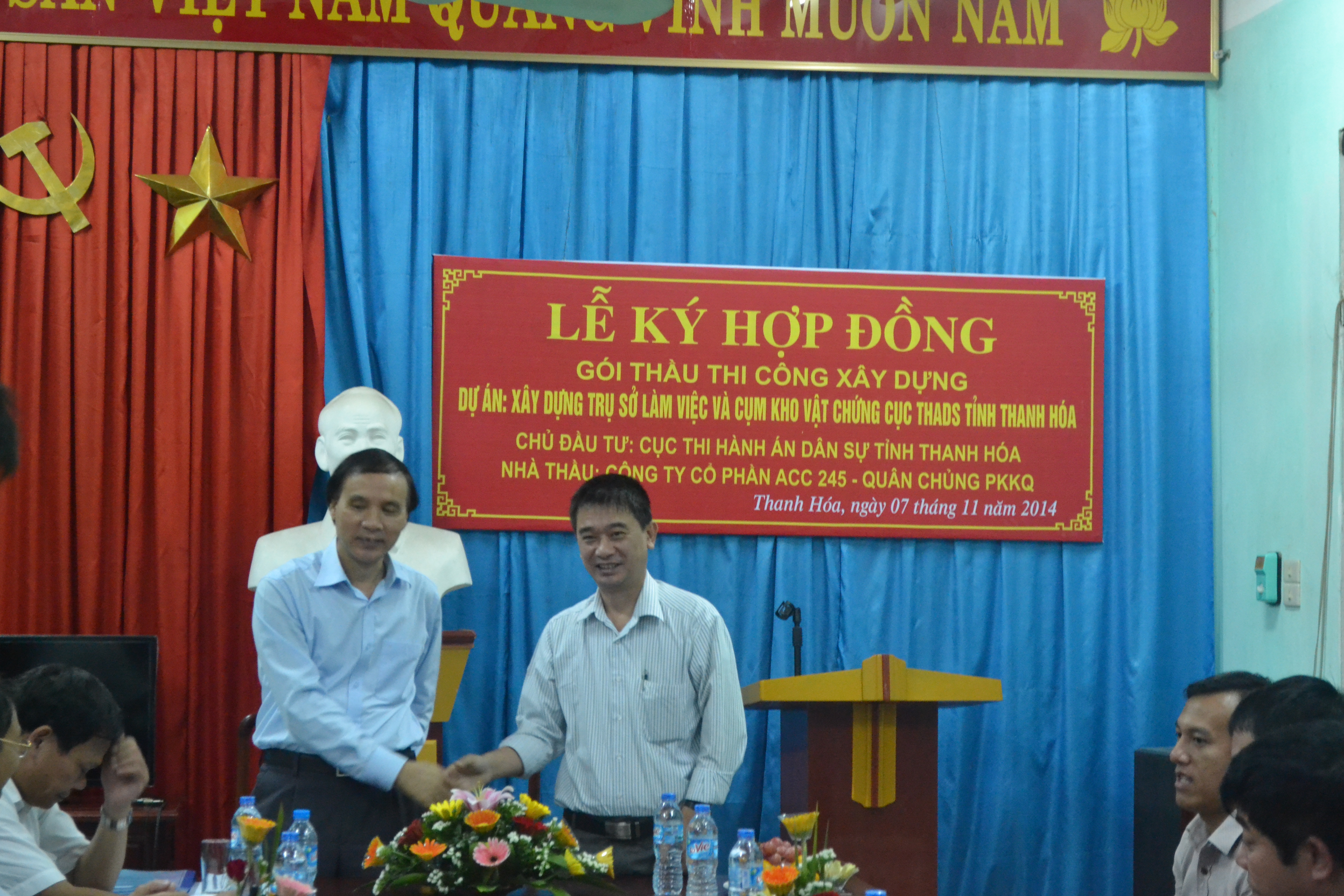 CÔNG TRÌNH TRỤ SỞ LÀM VIỆC VÀ CỤM KHO VẬT CHỨNG CỤC THADS TỈNH THANH HÓA