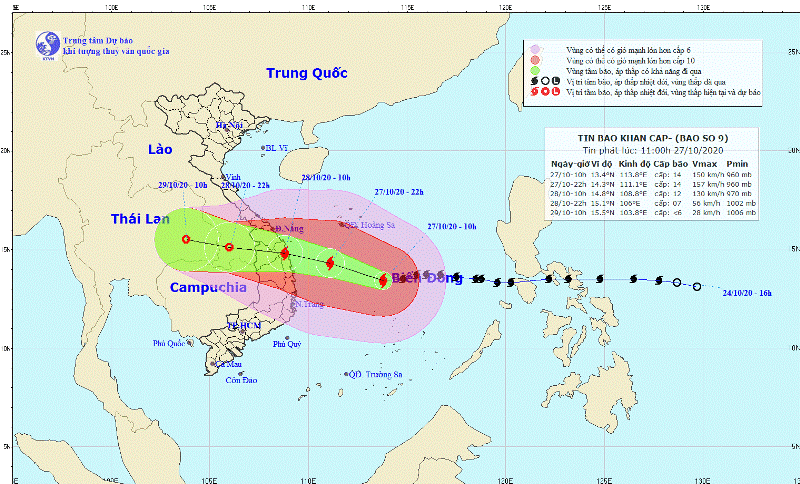 Chỉ đạo của Cục THADS tỉnh Khánh Hòa về việc phòng chống bão số 9 (Molave) và mưa lũ