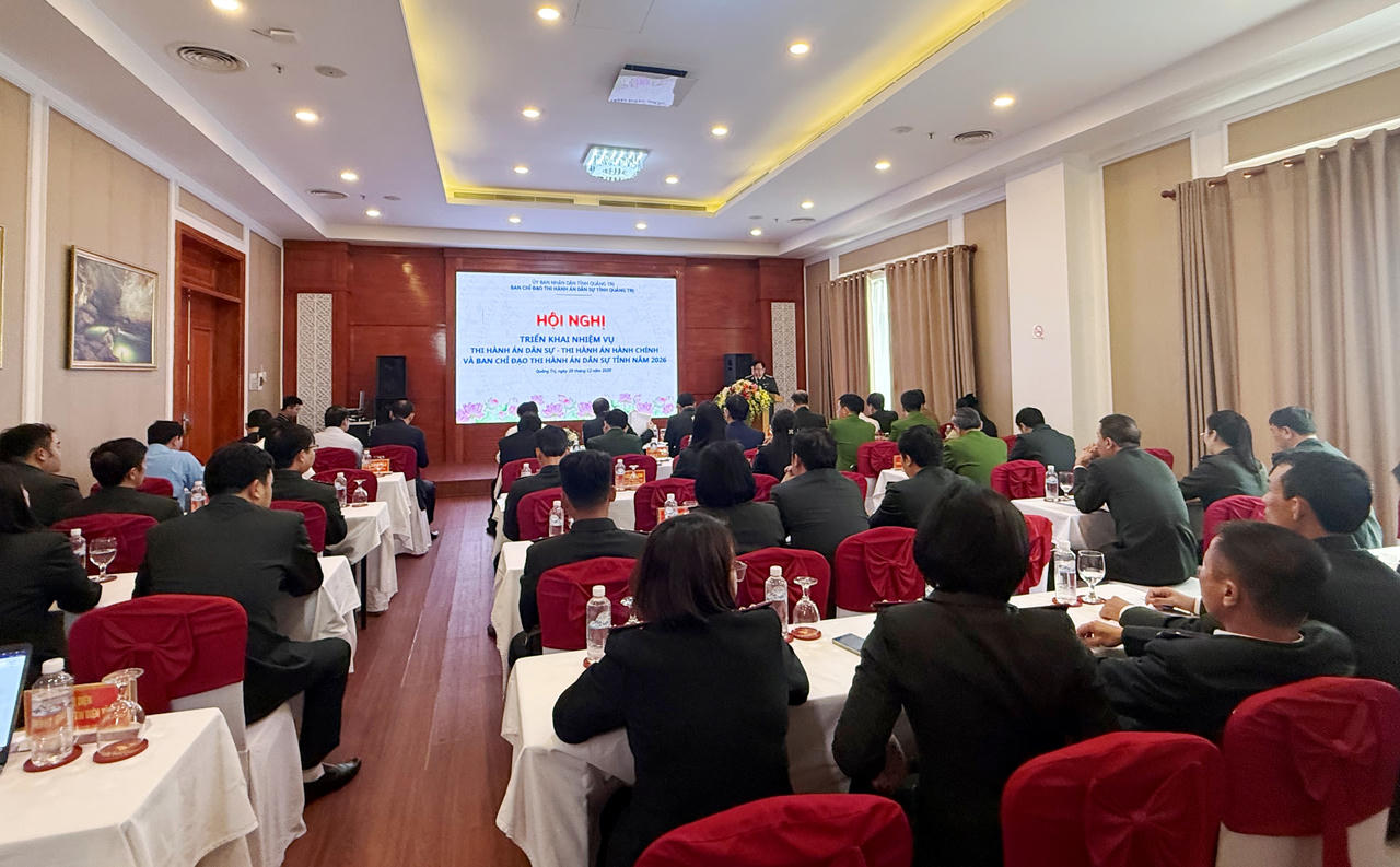 Quảng Trị: Công tác Thi hành án dân sự được triển khai hiệu quả