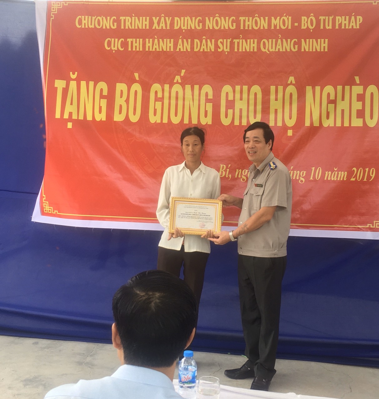 Ngành Tư pháp chung sức, góp phần xây dựng nông thôn mới