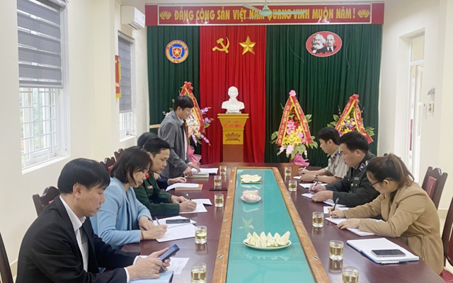 HĐND huyện khảo sát hoạt động THADS tại Chi cục Bá Thước