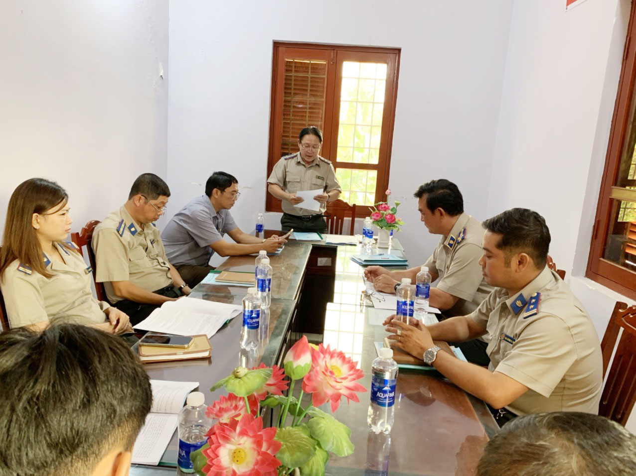 Chi bộ Chi cục Thi hành án dân sự (THADS) thành phố Hồng Ngự tổ chức Hội nghị sơ kết đánh giá giữa nhiệm kỳ, thực hiện Nghị quyết Đại hội đảng viên Chi bộ Chi cục THADS lần thứ III nhiệm kỳ 2020 – 2025