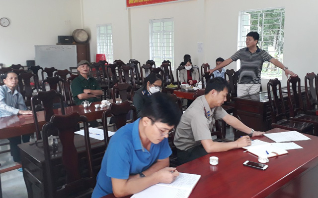 Chi cục THADS huyện Bá Thước thực hiện tốt công tác dân vận, giao tài sản thành công