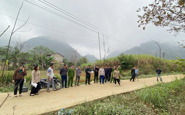 THADS Bá Thước: cưỡng chế giao tài sản trúng đấu giá