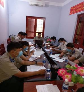 Chi cục Thi hành án dân sự thành phố Hồng Ngự kiện toàn Chi ủy Chi bộ