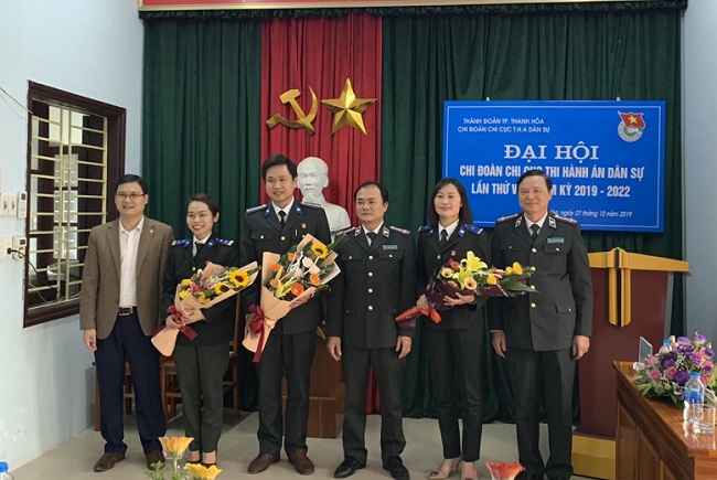 Đại hội Chi đoàn TNCS Hồ Chí Minh Chi cục THADS thành phố Thanh Hóa